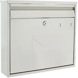 Rottner, Briefkasten, Edelstahl Briefkasten Teramo