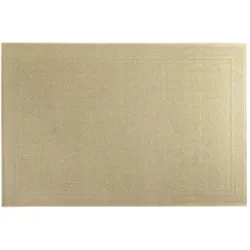 Wollteppich   ¦ beige ¦ Wolle,Jute ¦ Maße (cm): B: 80