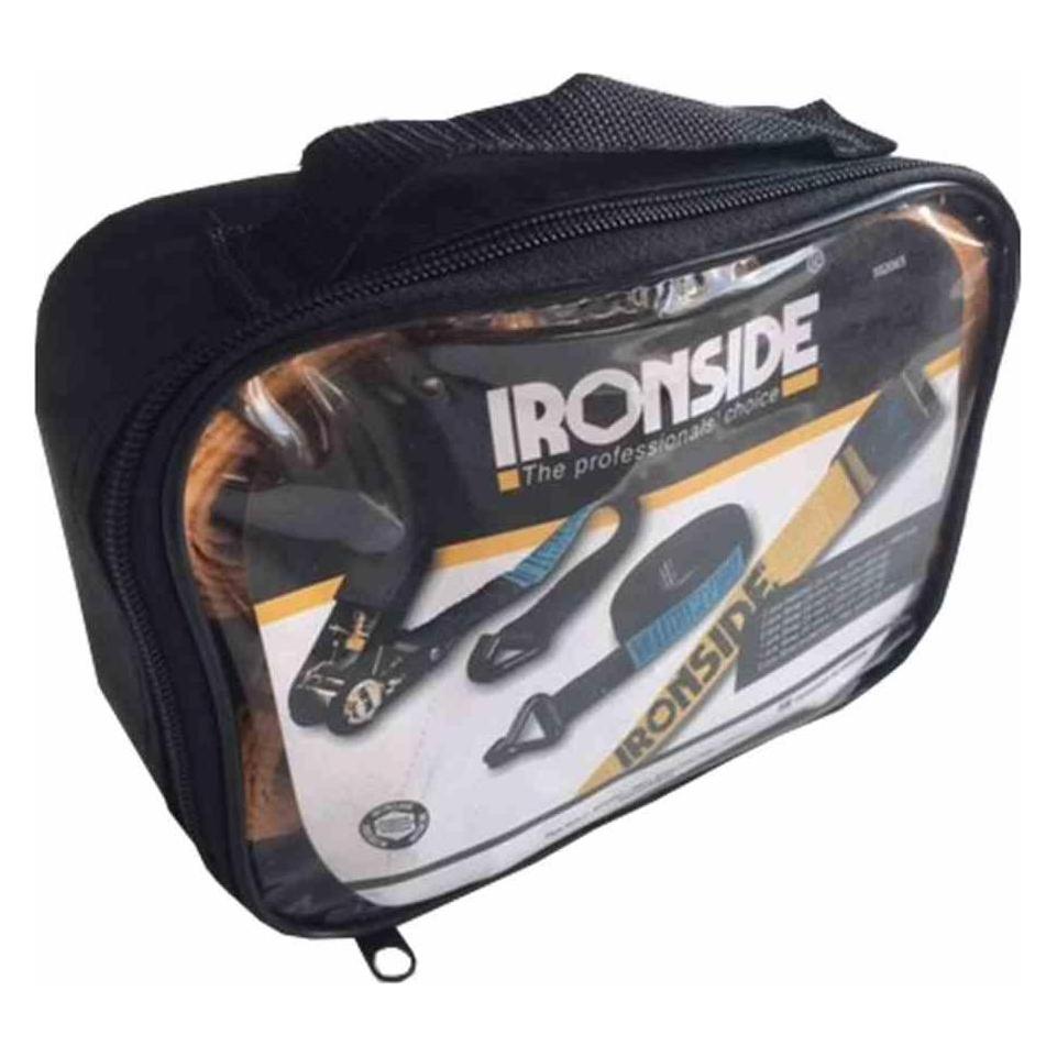 Ironside Zurrgurt-Kit in Aufbewahrungstasche 10-teilig (102065)