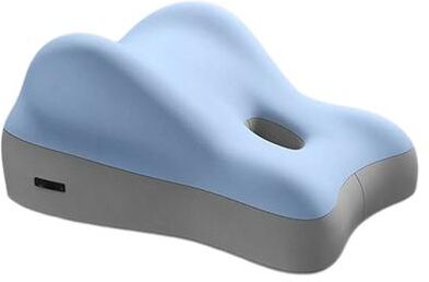 Uplift Picks Ergonomic Waist Support Pillow Cushion For Adult Comfort And Daily Use blue Gray