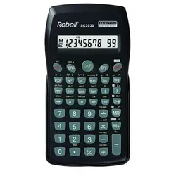 Rebell Wissenschaftlicher Taschenrechner »SC2030« schwarz, 14.1x1.5x7.5 cm