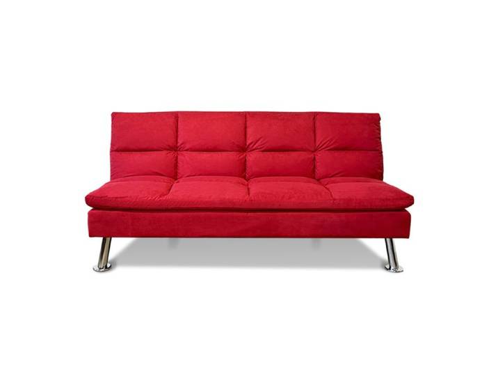 Banquette Clic Clac 3 places rouge - Vanan