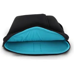 WE Sacoche Ordinateur Portable compatible Design v2 15,6" max (Noir) (15.60"), Notebooktasche, Schwarz