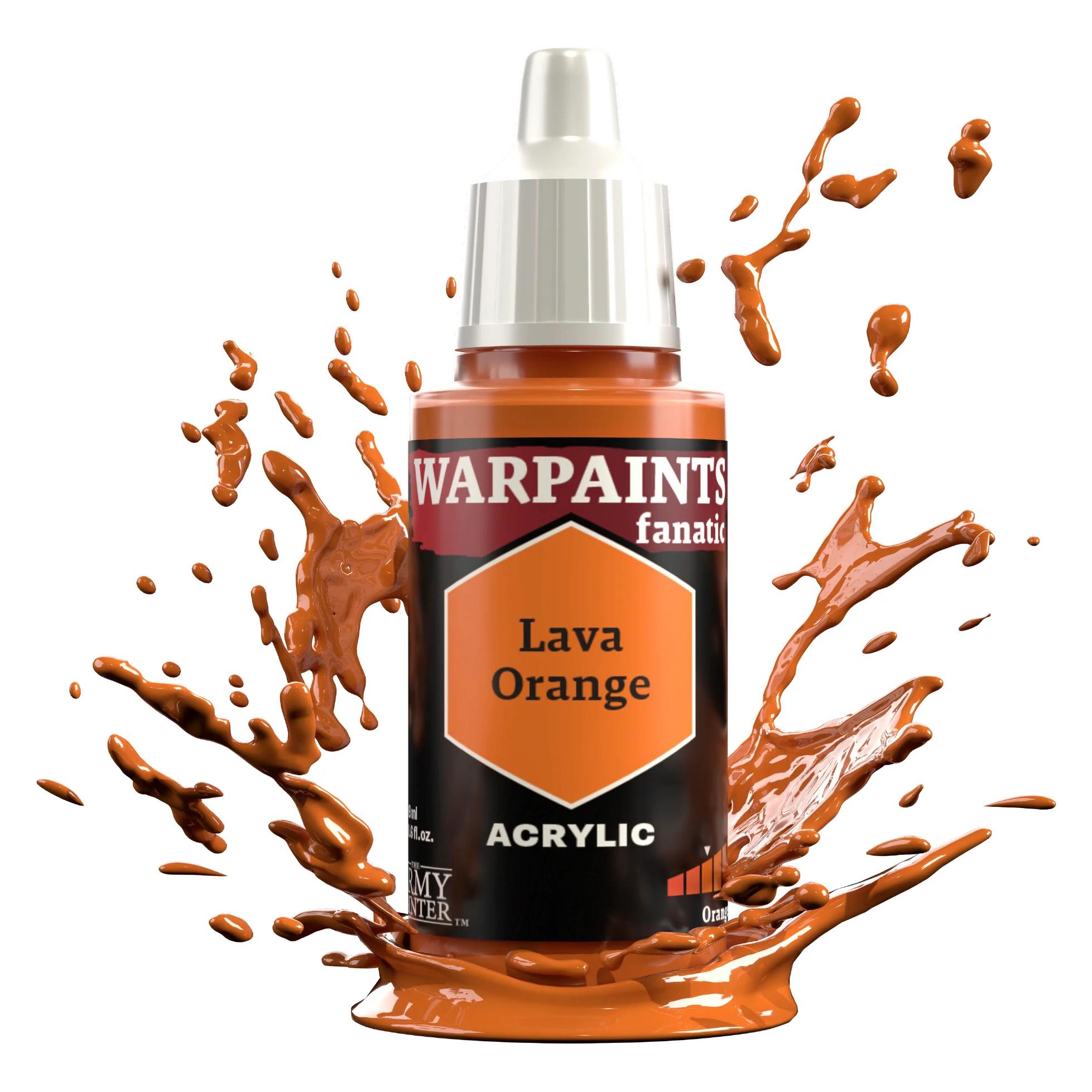 Army Painter TAPWP3099P - Warpaints Fanatic: Lava Orange (TAPWP3099P)