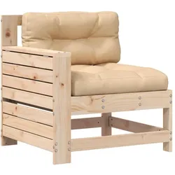 vidaXL, Gartenlounge, Caleno (Ecksofa mit Beistelltisch)