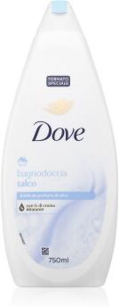 Dove Bath & Shower Gel Talco gel de duche e banho para mulheres 750 ml. Bath & Shower Gel Talco