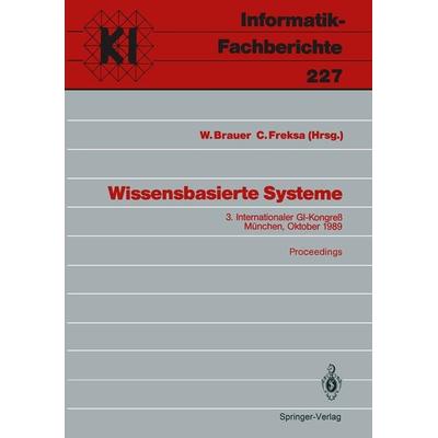 Wissensbasierte Systeme, Taschenbuch von , Springer Berlin, 978-3-540-51838-9