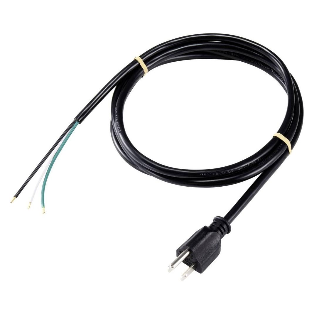 Sygonix SY-5043454 Strom Anschlusskabel Schwarz 2.00 m (2 m) (SY-5043454)