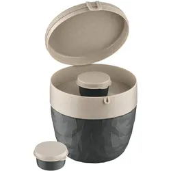 Koziol Bentobox, Lunchbox, Grau
