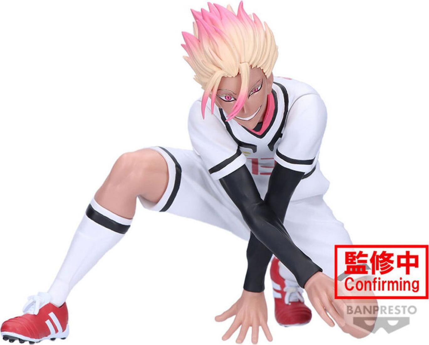 Banpresto Ryusei Shidou figuur uit Blue Lock, 10 cm
