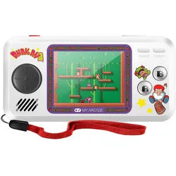 MyArcade Pocket Player 3 En 1 Don Doko Don, Retro Gaming, Weiss, Schwarz