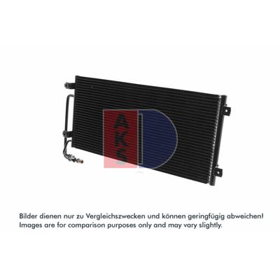 AKS DASIS Kondensator, Klimaanlage 262180N für MAN