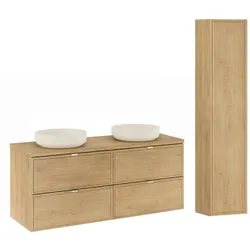 BADMÖBEL 120cm Elias 2er-Set Holz