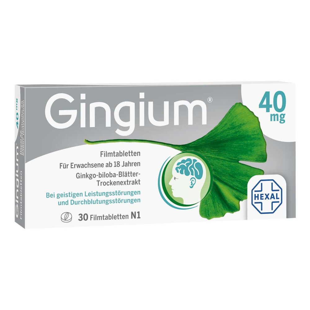 Hexal AG Gingium® 40 mg Filmtabletten 06189211