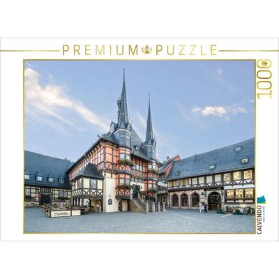 CALVENDO Puzzle Rathaus | 1000 Teile Lege-Größe 64x48cm Foto-Puzzle für glückliche Stunden