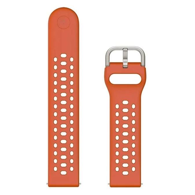 Amazfit Universelles Silikonarmband 20 mm rot (20 mm, Silikon) (73102652)