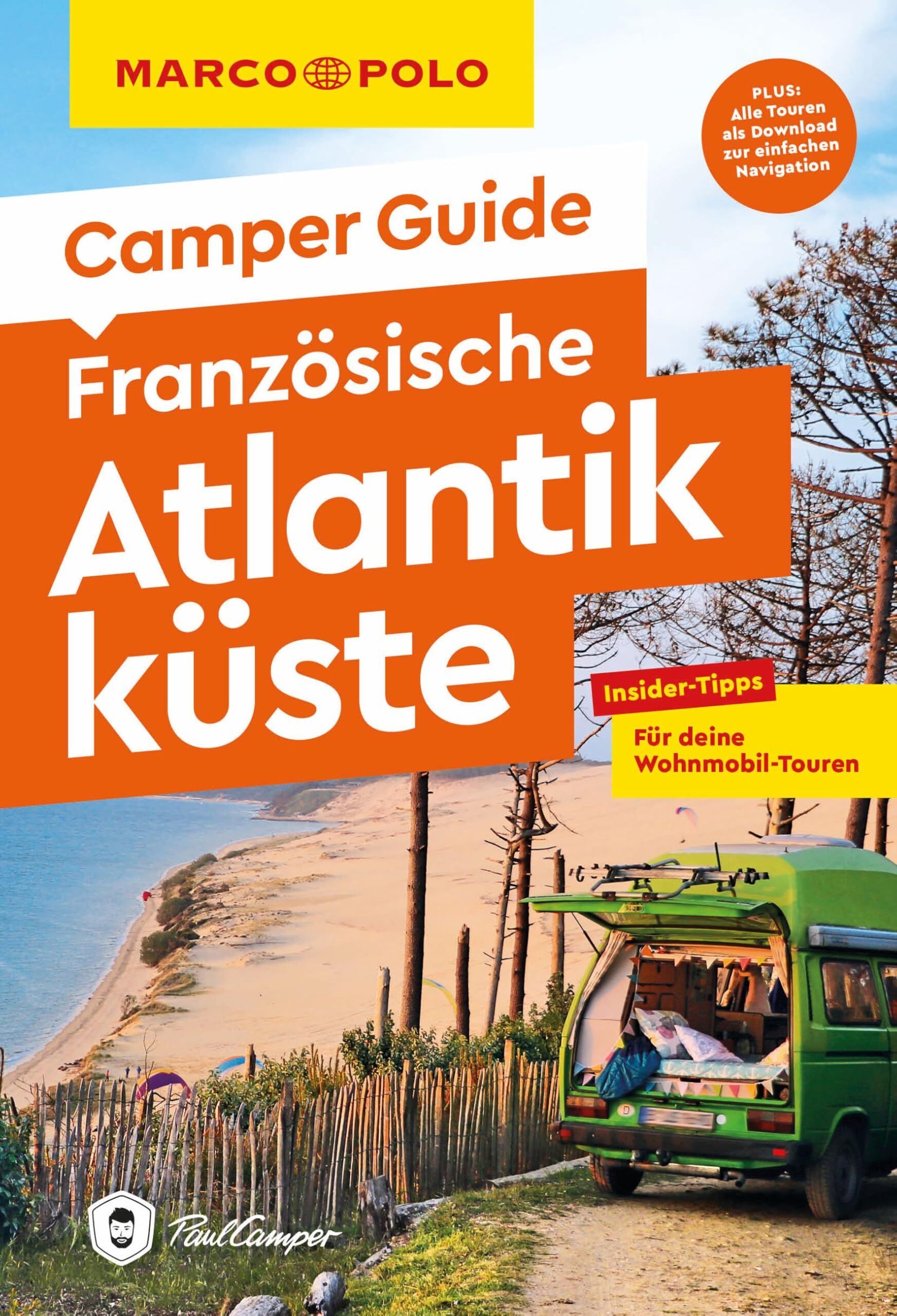 Leon Ginzel - MARCO POLO Camper Guide Französische Atlantikküste - Preis vom 09.10.2026 07:28:09 h