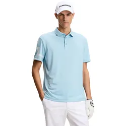 J. LINDEBERG Polo Heath, hellblau