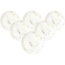 Seltmann Liberty Golden Stars Suppenteller, Teller, Gold, Weiss