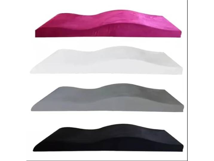 LUKYWANG Kosmetikliege Matratze Wimpern Anatomische Matratze Welle Schaum Schwamm Wimpern Bett Matratze Wimpern for Wimpern Bett Wimpernliege(Black,180 70CM)
