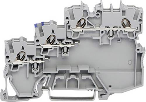 WAGO 2000-5310/102-000 Aktorenklemme 7mm Zugfeder Grau 50St.