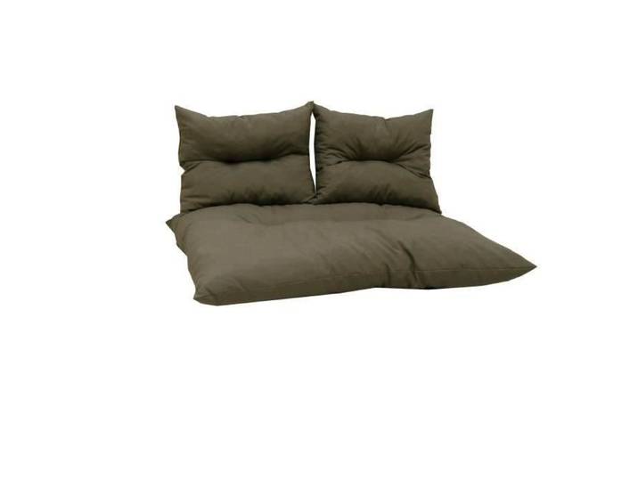 Kit palette classic - Matelas taupe + 2 coussins dossier - JARDIN PRIVE