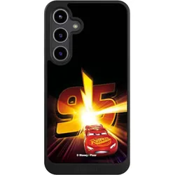 Nivocase Hülle für Samsung Galaxy S24+ Handyhülle NIVOcore Case Schwarz Cars Lightning Mcqueen 95 (Samsung Galaxy S24+), Smartphone Hülle, Schwarz