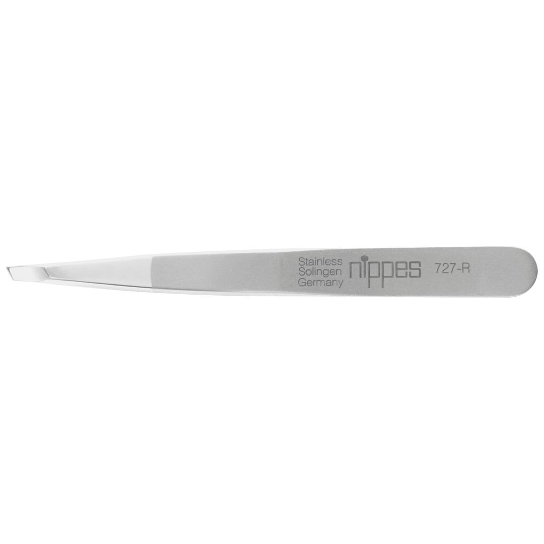 Nippes Pinzette rostfrei schräg Nr.727R 1 St