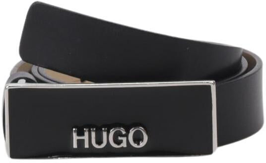 Hugo by Hugo Boss Damen Gürtel, Schwarz, Gr. 75, Leder - Second Hand