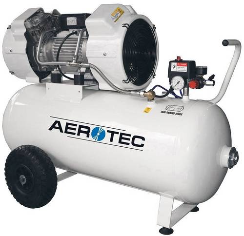 Aerotec Druckluft-Kompressor AEROMEDIC XTR 4V-90L 90l 8 bar