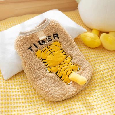 Uplifted Finds Cute Soft Cozy Pullover Cat Sweater tiger Tail 5.5 7.5 Kg