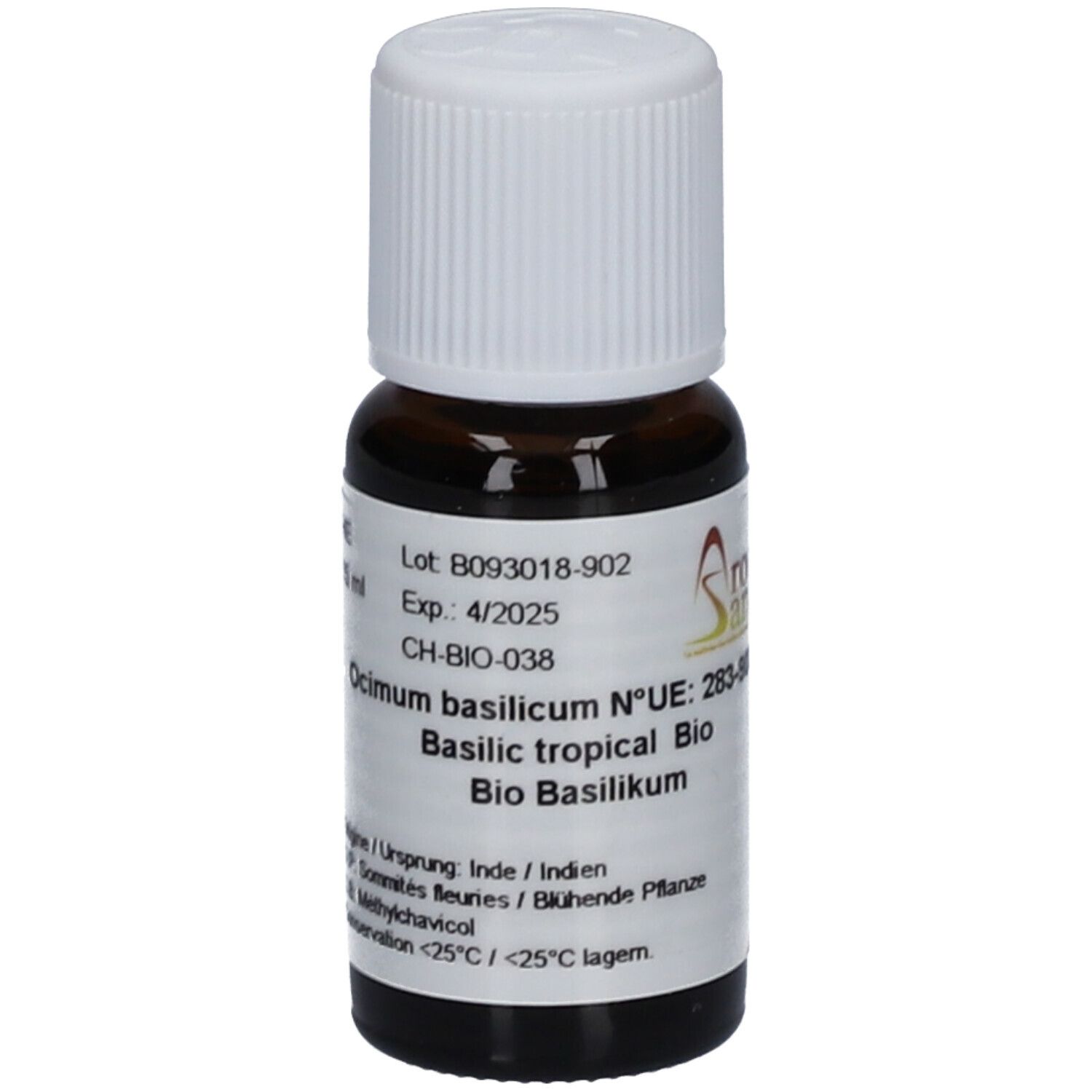 Aromasan Basilikum Äth/Öl in Schachtel Bio 15 ml Ätherisches Öl