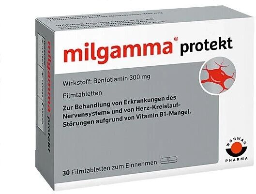 Wörwag Pharma GmbH &amp; Co. KG milgamma protekt film-coated tablets (30 pcs)