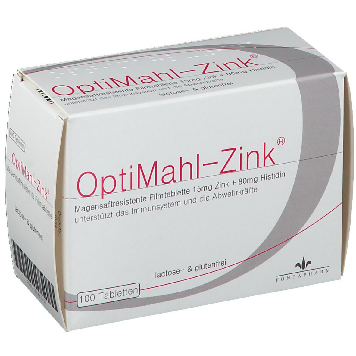 Optimahl Zink 15 mg Tabletten 100 St