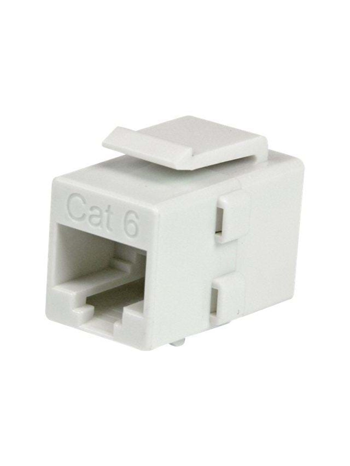 StarTech.com Cat 6 RJ45 Keystone Jack Network Coupler - Weiß - 0cm