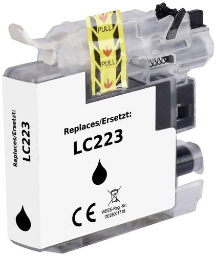 Renkforce Druckerpatrone ersetzt Brother LC-223BK Kompatibel Schwarz RF-5705476