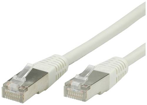 Value 21.99.0100 RJ45 Patchkabel CAT 5e F/UTP 0.50m Grau