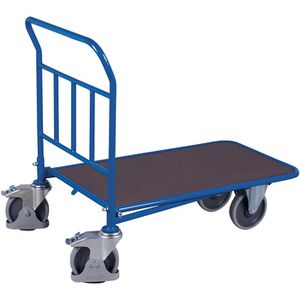 VARIOfit CC-Wagen sw-500.111, mit Schiebebügel, Tragkraft 400kg, 880 x 500mm