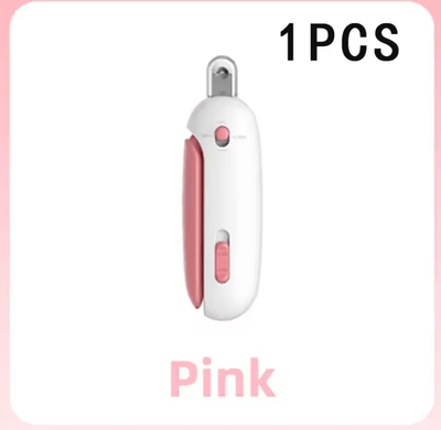 Inspire Curations SafeTrim Pro Adjustable Pet Nail Clipper For Cats & Small Dogs pink 1pcs