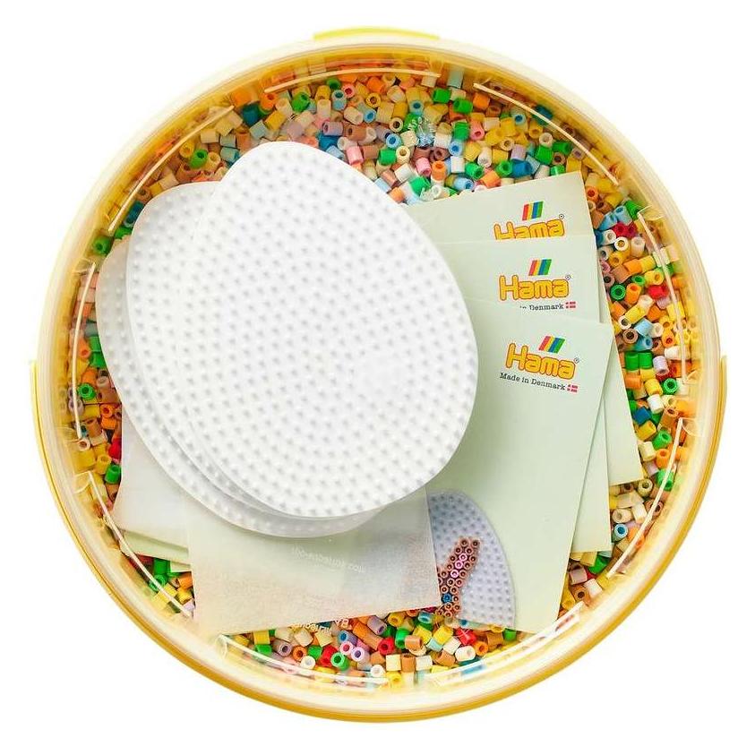 Hama - Midi Beads 30,000pcs 3 Sheets, Easter (382802) (382802)
