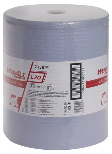 Kimberly Clark KI1066 7356 WYPALL L20 ESSENTIAL Wischtücher Großrolle Reinigungstücher 2 lagig