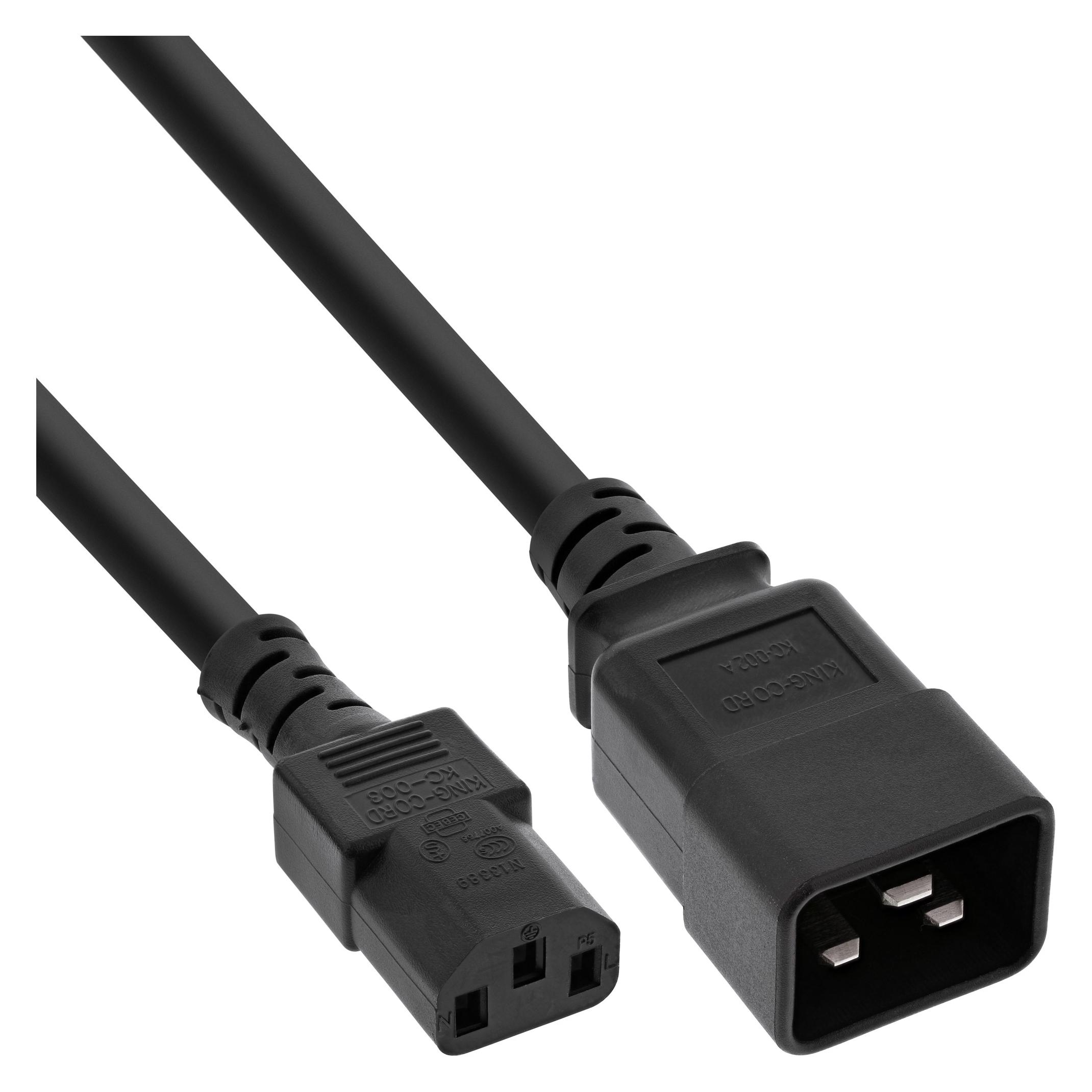 InLine Netz Adapterkabel (1 m) (16659C)