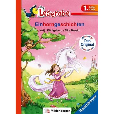 Leserabe mit Mildenberger Silbenmethode - Einhorngeschichten, Taschenbuch von Katja Königsberg, Ravensburger Verlag GmbH, 978-3-473-38552-2