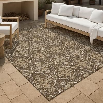 Addison Rugs Machine Washable Indoor/ Outdoor Traditional Albion Chantille Rug