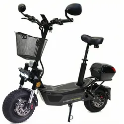 STREETBOOSTER Allrad - E‐Scooter mit Sitz und Straßenzulassung