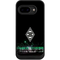 Nivocase Hülle für Google Pixel 9a Handyhülle NIVOcore Case Schwarz Borussia Mönchengladbach Offizielles (Google Pixel 9a), Smartphone Hülle, Schwarz