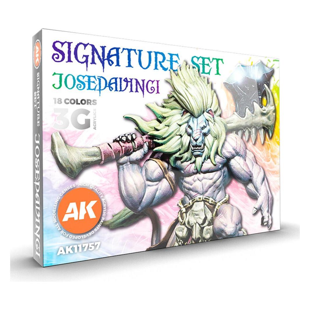 AK Interactive Ak Set de Peinture - Signature Set : JoseDaVinci (AK11757)