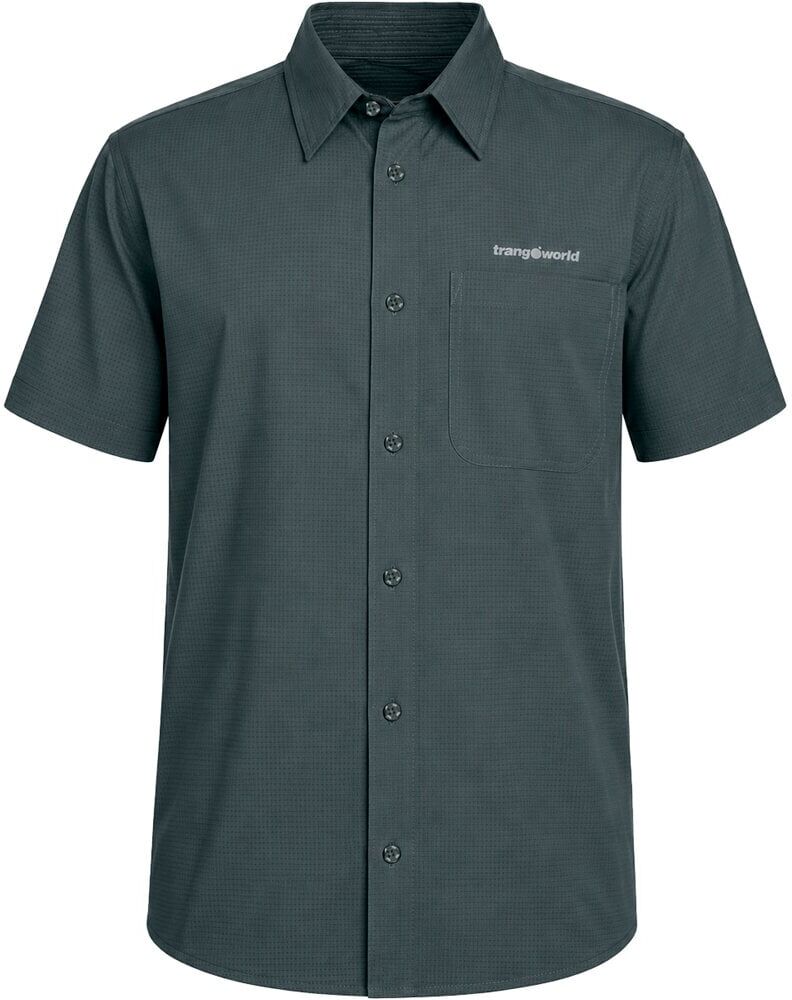 Trango edam camisa montaña manga corta hombre Gris (L)