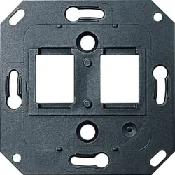 Gira 019700 Tragring Modular Jack 2-fach MJ ITT Canon+Panduit Tragring