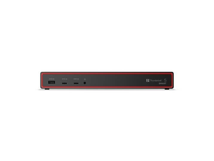 Lenovo ThinkPad Thunderbolt 5 Smart Dock 7500, Avec fil, Thunderbolt 5, 180 W, 2500 Mbit/s, Noir, Eclipse Black 40BA0265EU